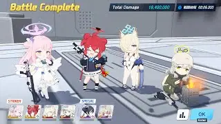 [Blue Archive] Steel Continent Conquest Battle - Boss World Raid - Binah - D (1 Team)