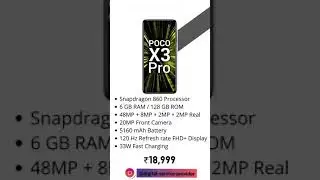 Top 5 Best Smartphones Under 20,000 in April 2021 #shorts