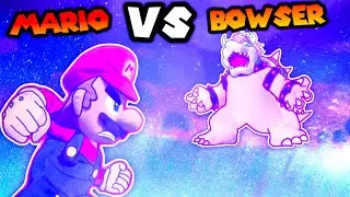 Mario Vs Bowser Plush Battle Remastered