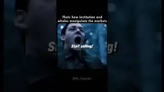 That&rsquo;s How Institutions & Whales Manipulate the Markets!   The game isn&rsquo;t fair, big players move