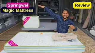 Springwel Magic Mattress Review! Natural Latex With HR Foam Mattress!