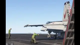 MSFS 2024 F18 Hornet NEW Cat-shoot team