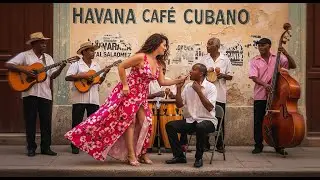 Café Cubano Music 🎹: Caribbean Café Nights & Gentle Piano Jazz • mix42
