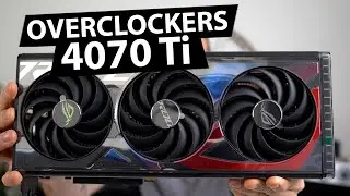 Распаковка, обзор и тесты Asus Strix 4070 Ti с DLSS 3 и Diablo 4