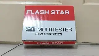 Unboxing pocket size multimeter by brand Flash Star.