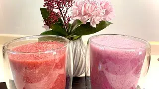 Смузи из граната!Pomegranate smoothie!