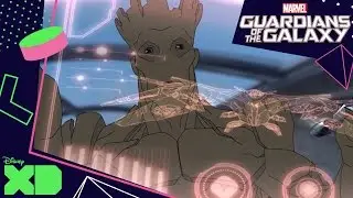 Guardians of the Galaxy: Shorts | Rocket! Groot! Man Thing! | Disney XD