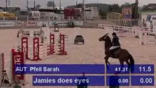 JAMIE S DOE EYES 2014  csi2 Lamprechtshausen  SmallHDL TourFinal 115cm Sarah Pfeil
