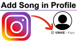 how to add music in Instagram profile