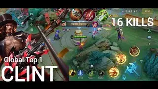 Enemy Team Regretted Letting Me Use Clint 😈 Marksman Gameplay | MLBB