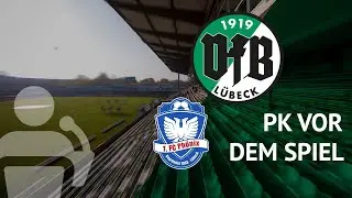 PK vor dem Spiel | VfB Lübeck vs. 1. FC Phönix | Saison 2021/22