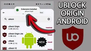 Install & Use Original Ublock Origin on Android (Fully Functional)