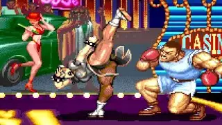 【Ryona】春麗vsバイソン　リョナ対戦　スーパーストリートファイターII　Super Street Fighter II