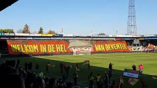 Go Ahead Eagles opkomst tegen PEC Zwolle