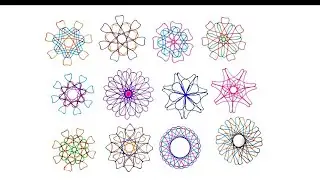 Spirograph drawing art tutorials 😍. #shorts #satisfying #ytshorts #2024 #live #usa