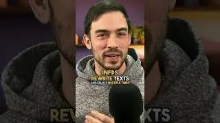 INFPs rewrite messages multiple times