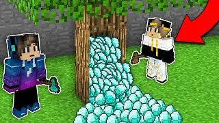 فلم ماين كرافت : شجرة الدايموند 🤑 والجار الطماع | MineCraft Movie