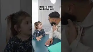 3 easy steps to teach a 3 year old to read #shorts