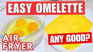 How To Cook An Omelette In The Air Fryer? Easy Air Fryer Recipe #cooking #airfryer #money