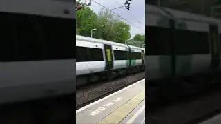 Southern train at speed