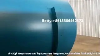 Electrical Dry Air Rubber Vulcanization Autoclave Display