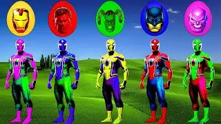 TEBAK GAMBAR TOP SUPERHERO  AVENGERS, MARVEL, SPIDER MAN, FAMILY HULK, IRON MAN, THOR, DINOSAUR #2