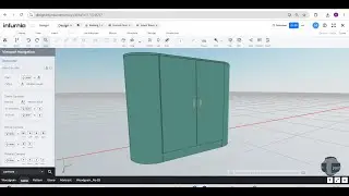 How to Make a Curved Low Height Cabinet in Infurnia