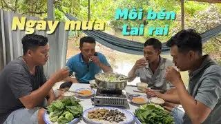 Ngày mưa bão nấu cái lẩu phèo bò hầm sả nhậu cái tới công chuyện luôn | Vương Quốc Bần #180