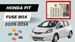 Honda Fit/jazz Fuse Box Diagram & Locations (2009&ndash;2014) 🔧