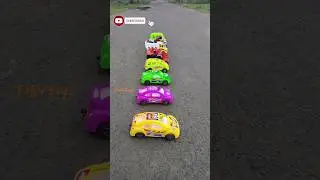 🥰Best new design eight toys cars racing tasting dakho📸#supercar #short