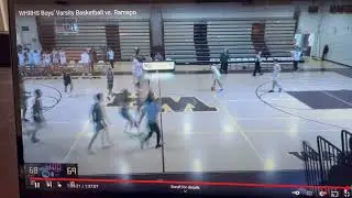 Chris Cervino Ramapo High School OT Buzzer Beater