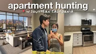 APARTMENT HUNTING IN CALIFORNIA | touring 7 apartments
