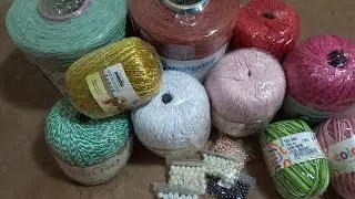 Vídeo de comprinhas #crochê #artesanato 
