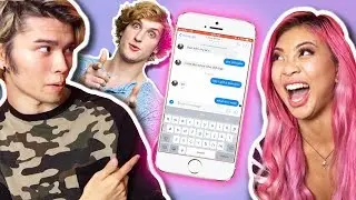 PRANKING LITTLE SISTER WITH LOGAN PAUL'S HELP ME HELP YOU LYRICS