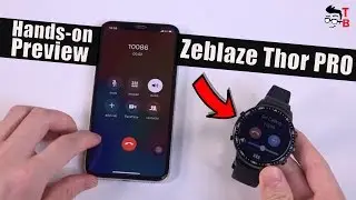 Zeblaze THOR PRO обзор: 3G, GPS и Android умные часы всего за 85$!