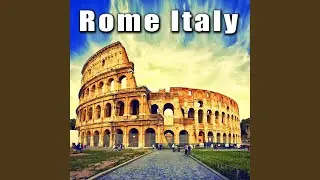 Rome, Italy, City Ambience, Heavy Traffic, Birds and Insect Background
