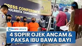 Buntut Paksa Ibu dan Bayi Turun di Stasiun Tigaraksa, 4 Sopir Ojek Pangkalan Jadi Tersangka