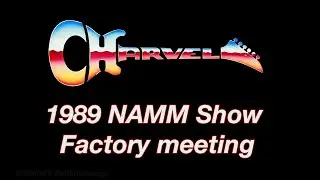Charvel January 1989 NAMM Product Meeting