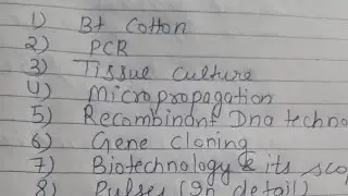 Economic botany and biotechnology 