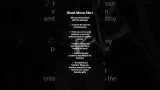 Black Moon Alert | The Power of Dark Energy