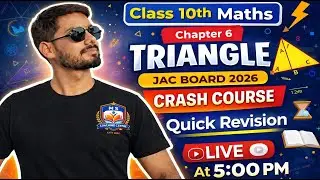 Class 10 Biology &ndash; Chapter 7: Reproduction in Animals Crash Course | Quick Revision🎯 JAC Board 2026