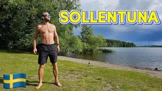 Beach in Sollentuna * Trollholmen Badplats #088
