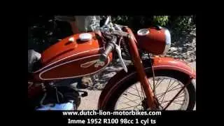 Imme  R100 deluxe 98cc 1 cyl TS from 1952