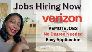 VERIZON is HIRING! | Remote Jobs | WFH | Great Pay & Benefits | Equipment Included