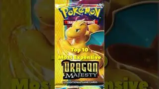 Top 10 Most Expensive Pokemon Dragon Majesty Cards #pokemon #pokemoncards #pokemoninvesting