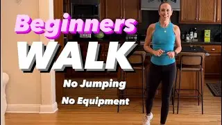 5 Min Beginners Walk | No Jumping or Equipment Needed