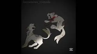 control - oc lore #viralvideo #warriorcats #oc #sad #animation #cat #wojownicy