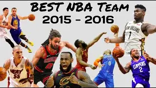 Data Race: Best NBA Basketball Team (2015-2016 Season)