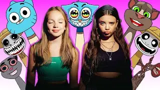 Sprunki OC (Gumball, Talking Tom, Siren Head, Zookeeper) Compilation Sigma Boy Song (Cover)