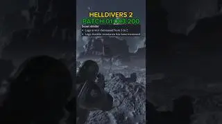 Automaton Scout Strider CHANGES After Patch 01.003.200 - Helldivers 2